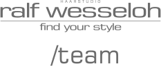 /team ralf wesseloh find your style HAARSTUDIO